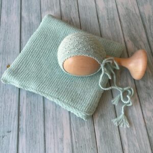 pack gorro y wrap hechos a mano